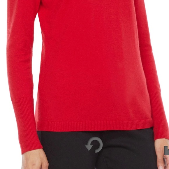 NWOT WOMANS “Worthington Turtleneck Long Sleeve Pull over Sweater” LARGE - Picture 10 of 14